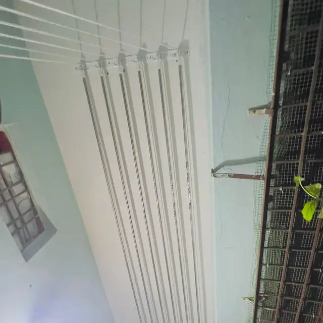 Cloth Hangers installation by Murugan Safety Nets - photo 7