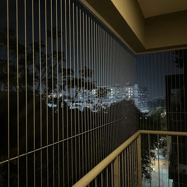 Window Invisible Grills by Murugan Safety Nets - photo 1