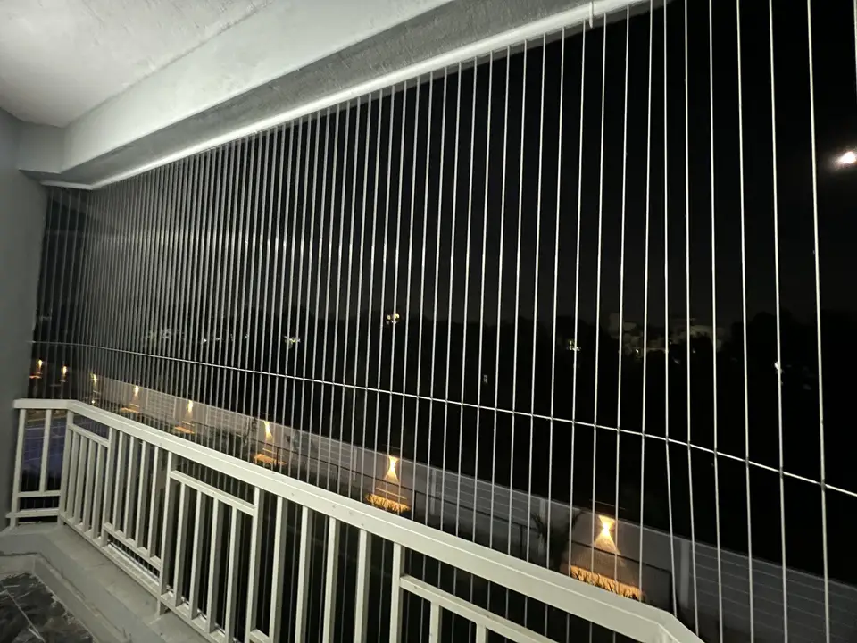 Invisible Grills installation in Chennai